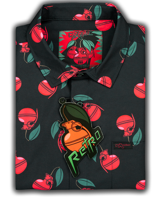 Cherry Bomb Button Down