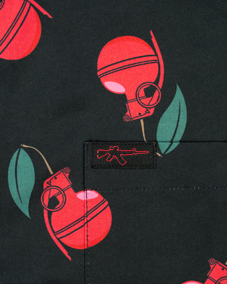 Cherry Bomb Button Down