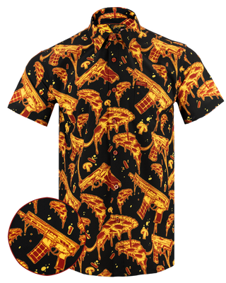 Extra Cheesy Button Down