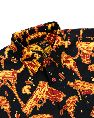 Extra Cheesy Button Down