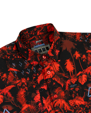 Get To The Chopper (Red) Button Down