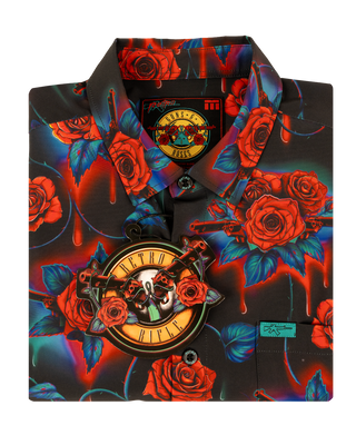 Guns and Roses Button Down