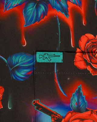 Guns and Roses Button Down