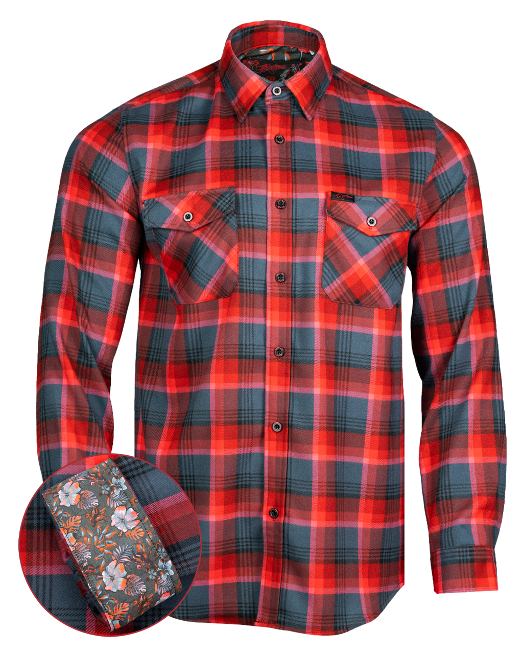 Retro - Men's Flannel - Hawaiian Drip