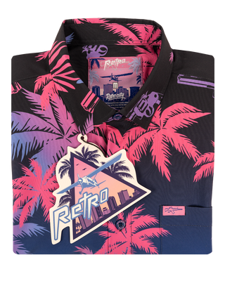 Retro City (Gradient) Button Down