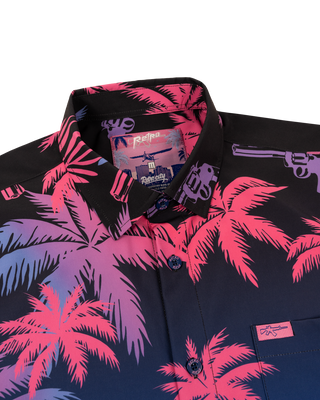 Retro City (Gradient) Button Down