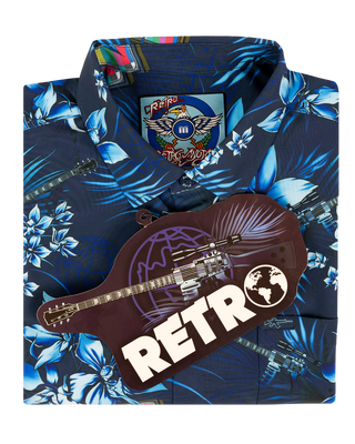 Retro World Button Down