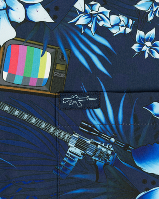 Retro World Button Down