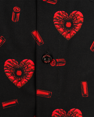 Shattered (Black) Button Down