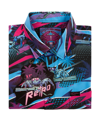 Shell Shocked Button Down