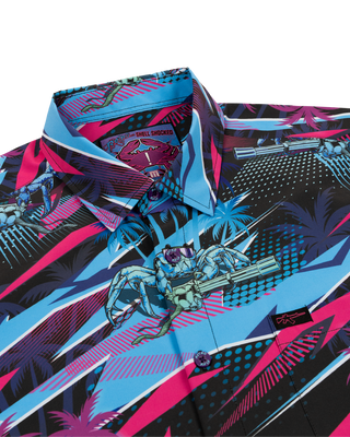 Shell Shocked Button Down