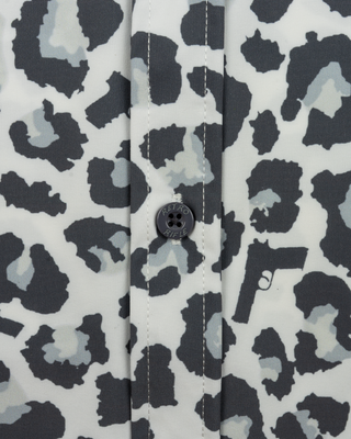 Snow Leopard Button Down