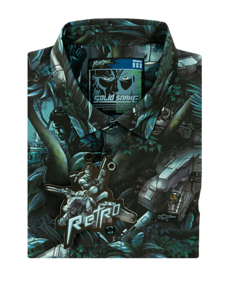 Solid Snake Button Down