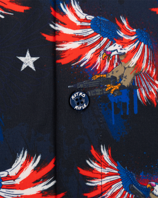 Strafing Run Button Down