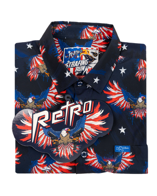 Strafing Run Button Down