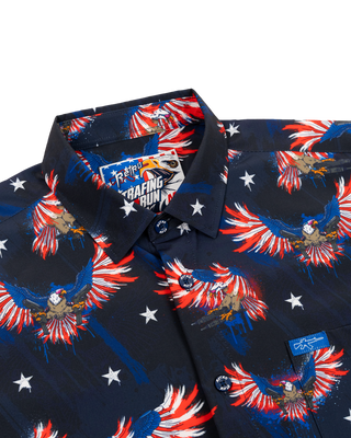 Strafing Run Button Down