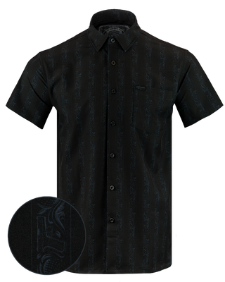 Subtle (Black) Button Down