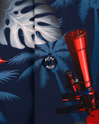 Suppressed (Blue) Button Down