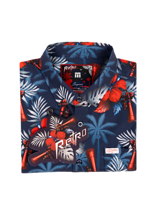 Suppressed (Blue) Button Down