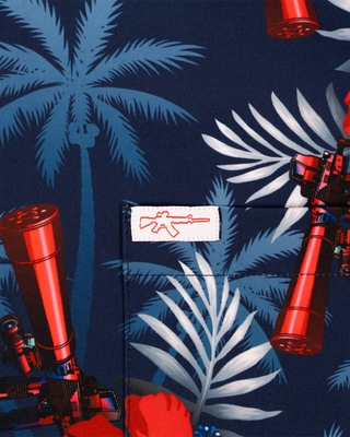 Suppressed (Blue) Button Down