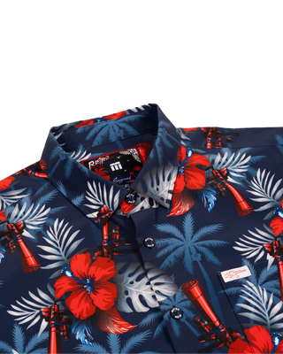 Suppressed (Blue) Button Down