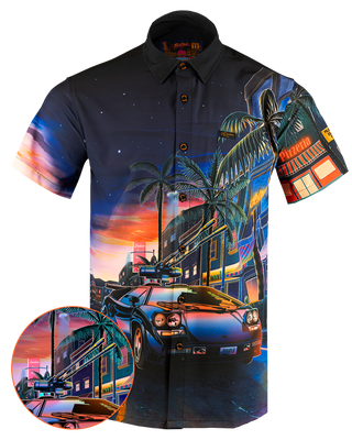 Synthwave V2 Button Down