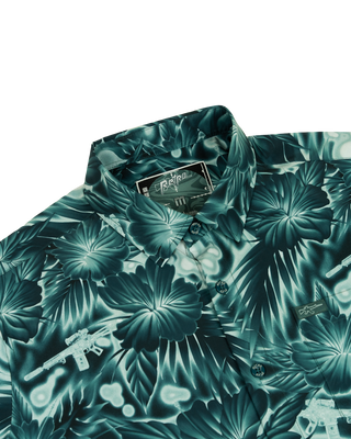 Thermal Ops (Teal) Button Down