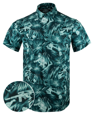 Thermal Ops (Teal) Button Down