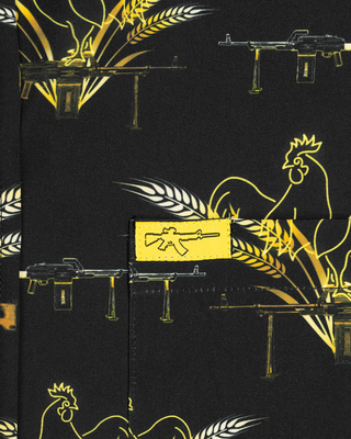 Le Cock V2 (Black/Gold) Button Down