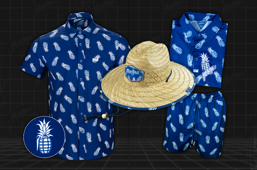 Pineapple Grenade Navy Collection