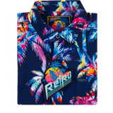 AK's and Vacays (Navy) Button Down