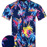 AK's and Vacays (Navy) Button Down