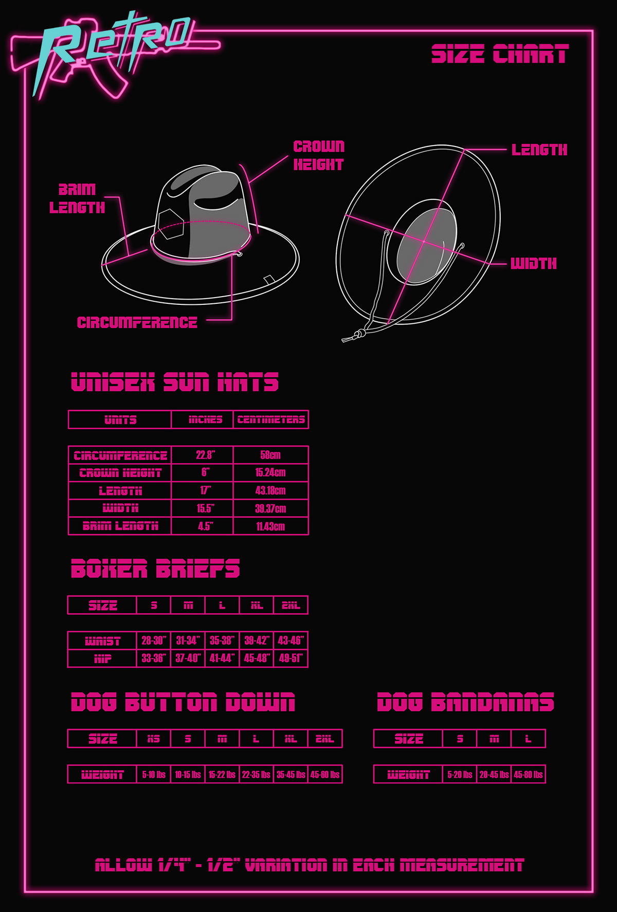 Size Guide