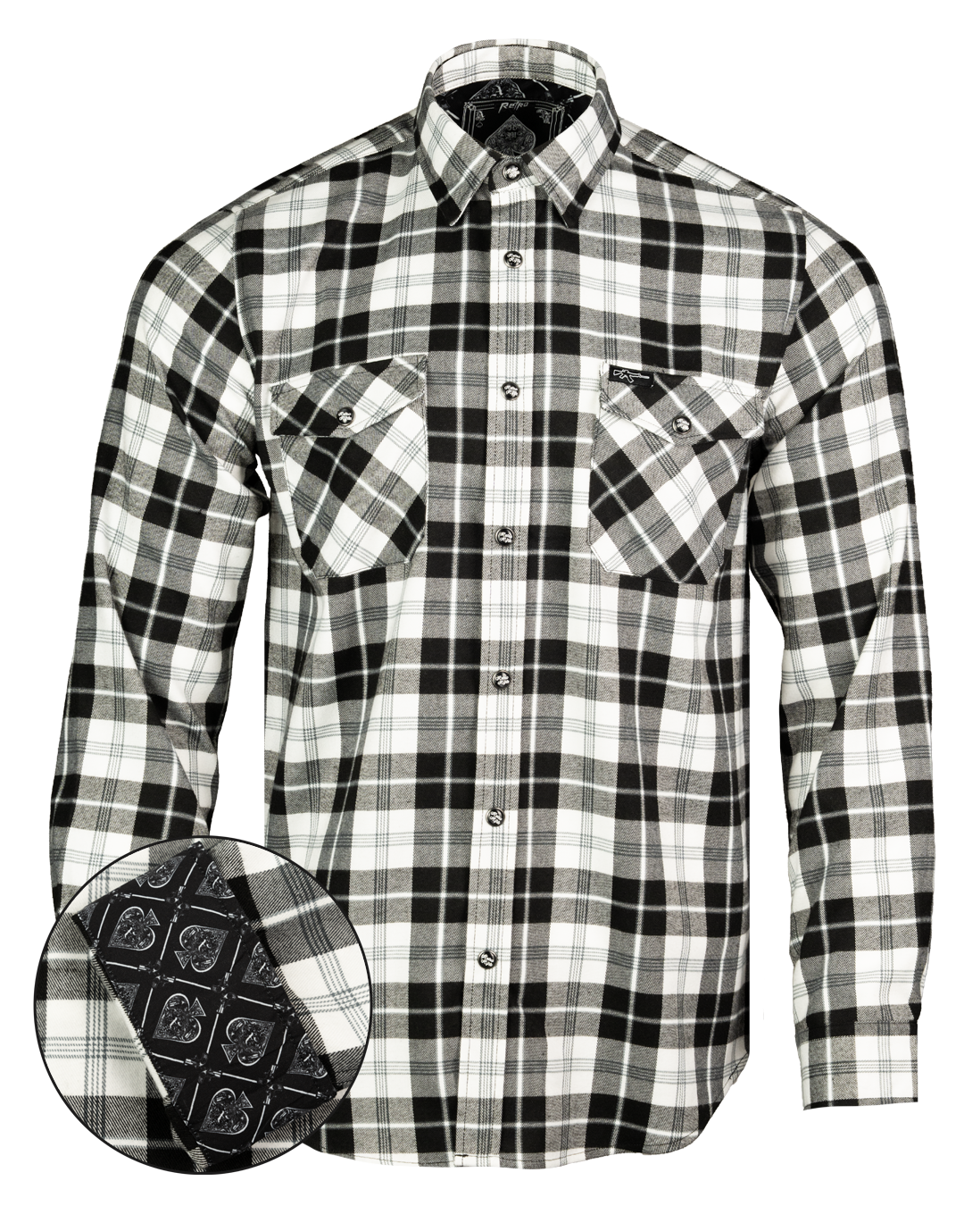 Retro Rifle - Men's Flannel - Ace Retro Rifle - Men's Flannel - Ace