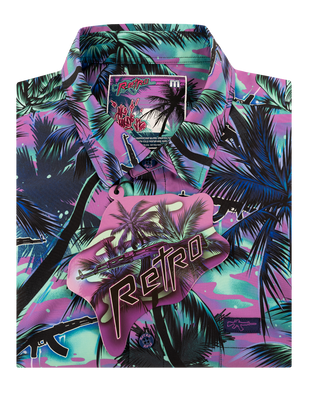 AK's and Vacays V2 (Purple) Button Down