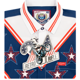 American Daredevil Button Down (Pearl Snaps)