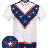 American Daredevil Button Down (Pearl Snaps)