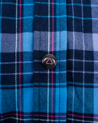 Alien vs Predator (Blue) Flannel