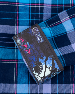 Alien vs Predator (Blue) Flannel