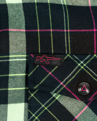 Alien vs Predator (Green) Flannel