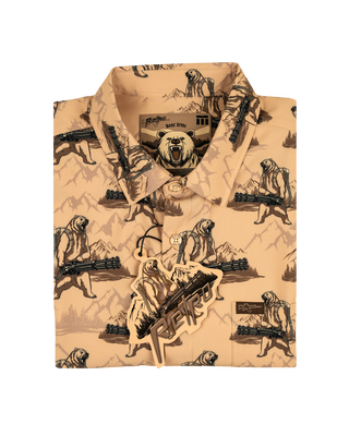 Bear Arms Button Down