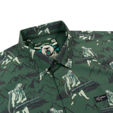 Bear Arms (Green) Button Down
