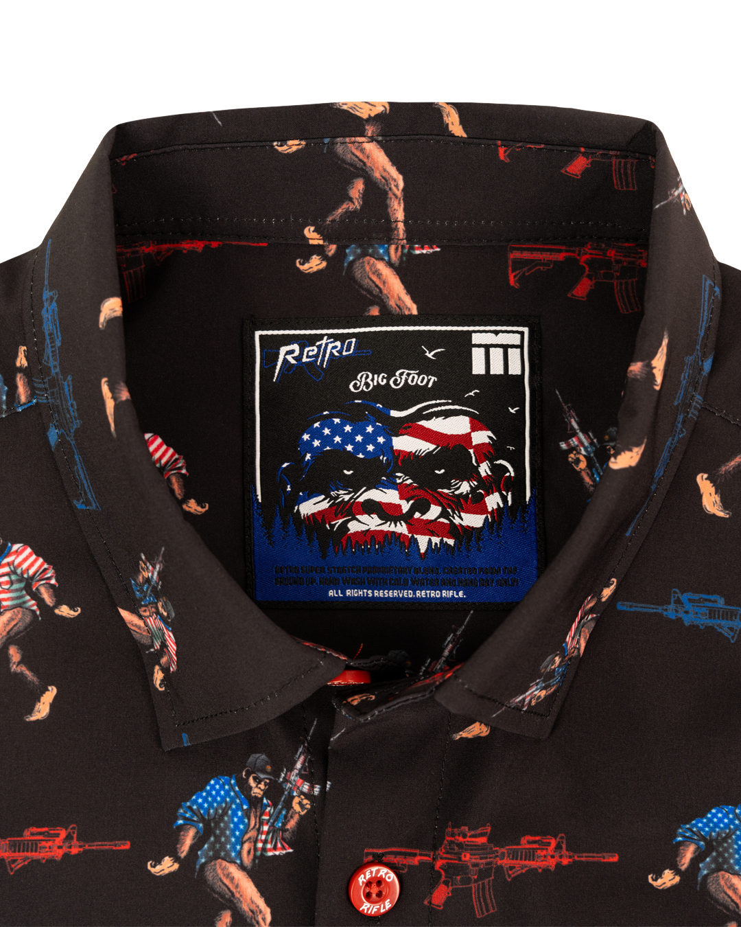 bigfoot dress shirt Amazon.com: Bigfoot Surfing Hawaiian Shirts for Men