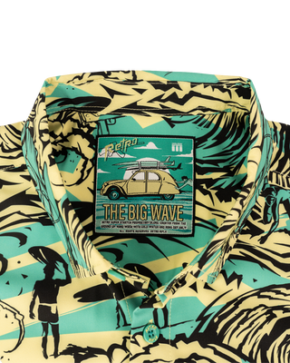 Big Wave Button Down