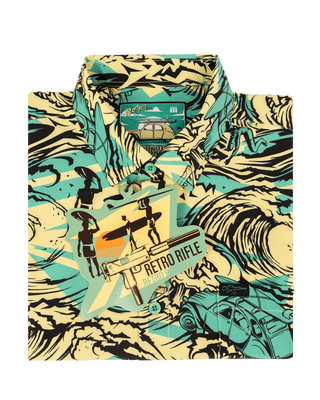 Big Wave Button Down