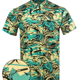 Big Wave Button Down