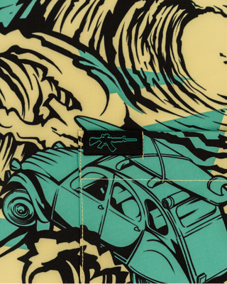 Big Wave Button Down