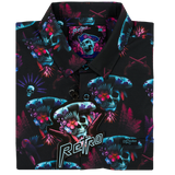 Black Beard Button Down