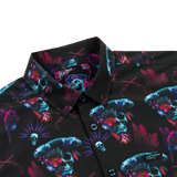 Black Beard Button Down