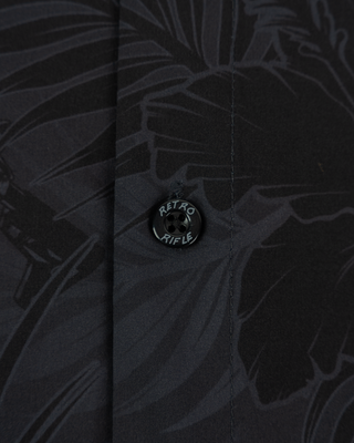Blackout Hawaiian Button Down